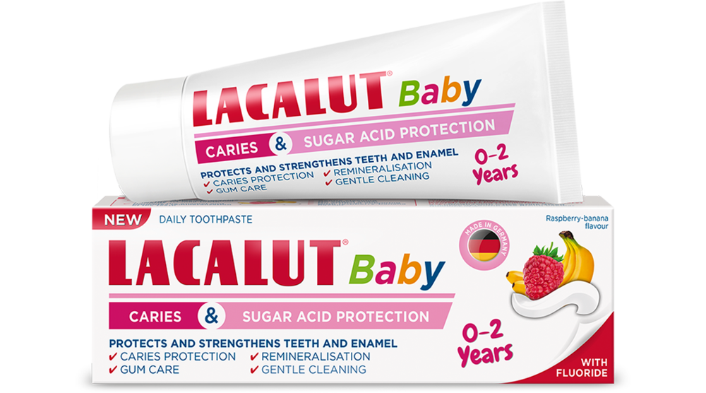 LACALUT® Baby Caries & Sugar Acid Protection 0-2 years