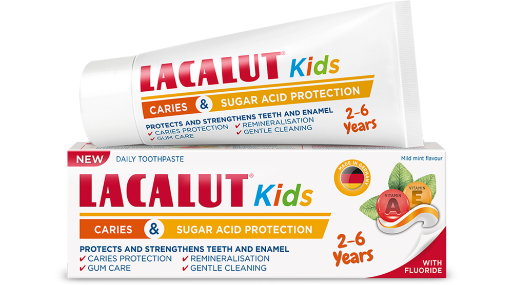 LACALUT® Kids Caries & Sugar Acid Protection 2-6 years