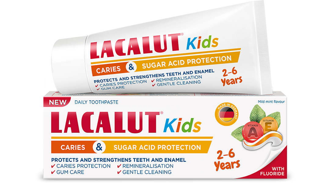 LACALUT® Kids Caries & Sugar Acid Protection 2-6 years