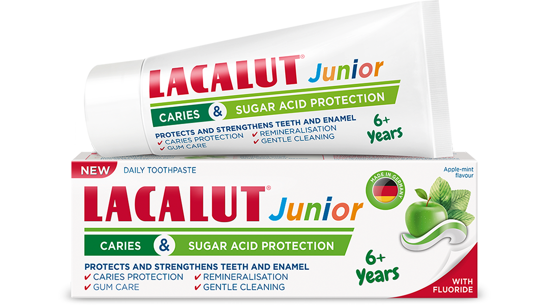 LACALUT® Junior Caries & Sugar Acid Protection 6+ years
