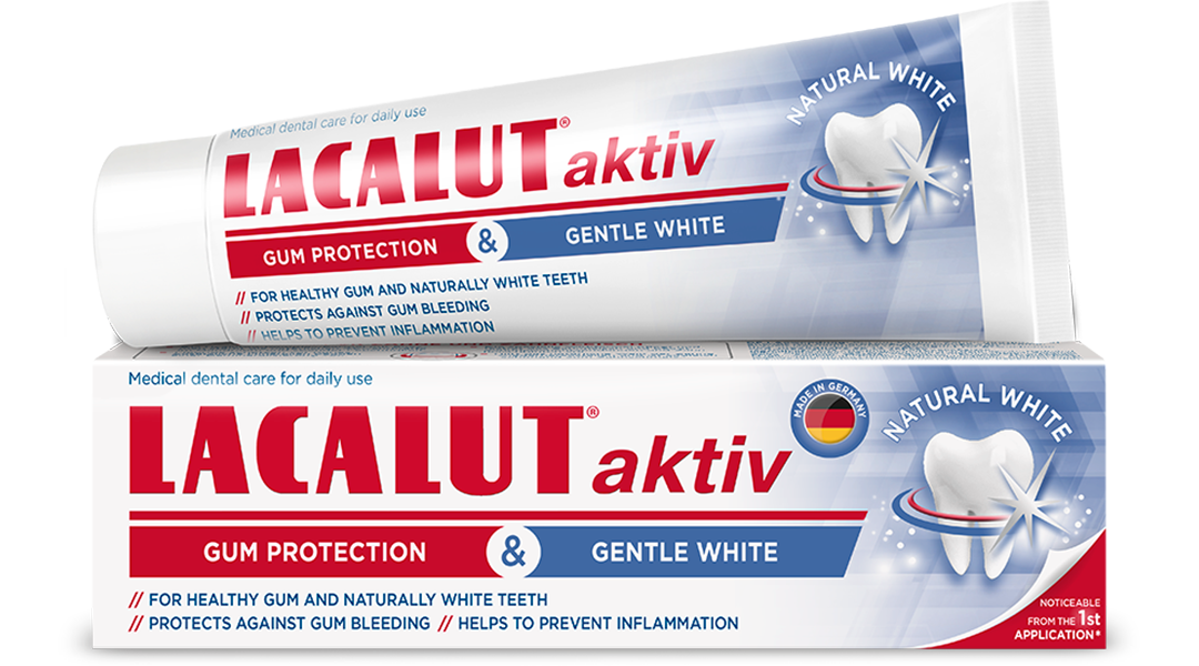 LACALUT® Aktiv Gum protection & Gentle White